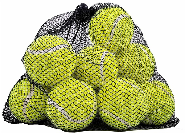 6 PCS Tennis Balls Good Quality Sports Outdoor Fun Cricket Beach Dog Ball Game
